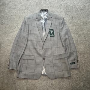 NWT Lauren Ralph Lauren Men's UltraFlex Lexington Blazer Gray Size 44L